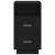 Noptiera cu 2 sertare Negru 36x36x68 cm GartenMobel Dekor