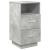Noptiere 2 buc cu 2 sertare Gri beton 36x36x68 cm GartenMobel Dekor