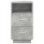 Noptiere 2 buc cu 2 sertare Gri beton 36x36x68 cm GartenMobel Dekor