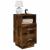 Noptiere 2 buc cu 2 sertare stejar afumat 36x36x68 cm GartenMobel Dekor