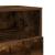Noptiere 2 buc cu 2 sertare stejar afumat 36x36x68 cm GartenMobel Dekor