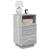 Noptiere 2 buc cu 2 sertare Gri Sonoma 36x36x68 cm GartenMobel Dekor