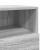 Noptiere 2 buc cu 2 sertare Gri Sonoma 36x36x68 cm GartenMobel Dekor