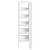 Pantofar, alb, 61x32x105 cm, lemn prelucrat GartenMobel Dekor