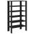 Pantofar, negru, 61x32x105 cm, lemn prelucrat GartenMobel Dekor
