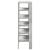 Pantofar, gri beton, 61x32x105 cm, lemn prelucrat GartenMobel Dekor