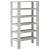 Pantofar, gri beton, 61x32x105 cm, lemn prelucrat GartenMobel Dekor
