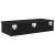 Raft de perete cu sertare negru 80x31x17 cm lemn prelucrat GartenMobel Dekor