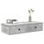 Raft de perete cu sertare Gri beton 80x31x17 cm Lemn prelucrat GartenMobel Dekor