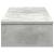 Raft de perete cu sertare Gri beton 80x31x17 cm Lemn prelucrat GartenMobel Dekor