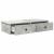 Raft de perete cu sertare Gri beton 80x31x17 cm Lemn prelucrat GartenMobel Dekor