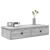 Raft de perete cu sertare Gri Sonoma 80x31x17 cm Lemn prelucrat GartenMobel Dekor