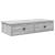 Raft de perete cu sertare Gri Sonoma 80x31x17 cm Lemn prelucrat GartenMobel Dekor