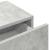 Raft de perete cu sertare Gri beton 80x33x17 cm Lemn prelucrat GartenMobel Dekor