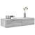 Raft de perete cu sertare Gri Sonoma 80x31x17 cm Lemn prelucrat GartenMobel Dekor