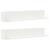 Rafturi de perete 2 buc., alb, 100x16,5x16,5 cm, lemn prelucrat GartenMobel Dekor