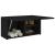 Dulap de perete de baie, negru, 60x25x30 cm, lemn prelucrat GartenMobel Dekor