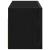 Dulap de perete de baie, negru, 60x25x30 cm, lemn prelucrat GartenMobel Dekor