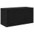 Dulap de perete de baie, negru, 60x25x30 cm, lemn prelucrat GartenMobel Dekor