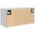 Dulap perete baie, gri sonoma, 60x25x30 cm, lemn prelucrat GartenMobel Dekor