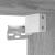 Dulap perete baie, gri sonoma, 60x25x30 cm, lemn prelucrat GartenMobel Dekor