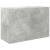 Dulap perete baie, gri beton, 60x25x40 cm, lemn prelucrat GartenMobel Dekor