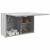 Dulap perete baie, gri sonoma, 60x25x40 cm, lemn prelucrat GartenMobel Dekor
