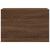 Dulap perete de baie, stejar maro, 60x25x40 cm, lemn prelucrat GartenMobel Dekor