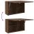 Dulap perete de baie, stejar maro, 60x25x40 cm, lemn prelucrat GartenMobel Dekor