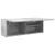 Dulap perete baie, gri beton, 80x25x30 cm, lemn prelucrat GartenMobel Dekor