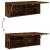 Dulap perete baie, stejar fumuriu, 80x25x30 cm, lemn prelucrat GartenMobel Dekor