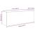 Dulap perete baie, stejar fumuriu, 80x25x30 cm, lemn prelucrat GartenMobel Dekor