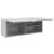 Dulap perete baie, gri sonoma, 80x25x30cm, lemn prelucrat GartenMobel Dekor