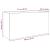Dulap perete baie, gri beton, 80x25x40 cm, lemn prelucrat GartenMobel Dekor