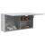Dulap perete baie, gri sonoma, 80x25x40cm, lemn prelucrat GartenMobel Dekor