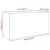 Dulap perete baie, gri sonoma, 80x25x40cm, lemn prelucrat GartenMobel Dekor