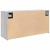 Dulap perete baie, gri sonoma, 80x25x40cm, lemn prelucrat GartenMobel Dekor