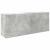 Dulap perete baie, gri beton, 100x25x40 cm, lemn prelucrat GartenMobel Dekor