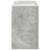 Dulap perete baie, gri beton, 100x25x40 cm, lemn prelucrat GartenMobel Dekor