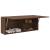 Dulap perete de baie, stejar maro, 100x25x40 cm, lemn prelucrat GartenMobel Dekor