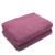 Set 2 prosoape de corp bumbac 100%, 600gsm, Somnart, 70x140cm, roz Relax KipRoom