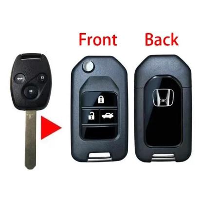 Carcasa Cheie Honda, 3 Butoane, Pentru Transformat in briceag, lamela HON66 AutoProtect KeyCars