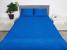 Perna 60x60 Somnart Belina, microfibra, lavabila la masina, vidata, Albastru Relax KipRoom