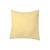 Perna 60x60 Somnart Belina, microfibra, lavabila la masina, vidata, Galben Relax KipRoom