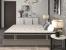 Saltea cu arcuri si memorie Somnexpert Top Confort 90x200x30, fermitate mediu-tare, cu topper integrat, cu manere Relax KipRoom