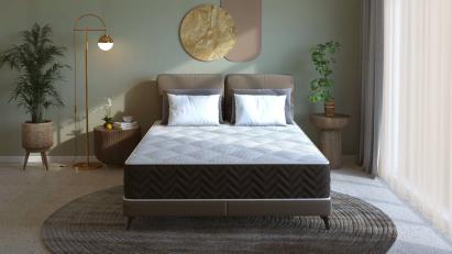 Saltea cu arcuri Pocket Somnart 2Face Confort 120x200, inaltime 22 cm, husa nedetasabila, manere, fermitate medie Relax KipRoom