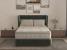 Saltea cu memorie si arcuri Bambus Super Confort Pocket Multilayer 90x200, inaltime 25 cm, husa matlasata, sistem 3D, manere, fermitate medie Relax KipRoom