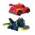 FISHER PRICE BATWHEELS SET 2 MASINUTE CU LUMINI REDBIRD SI BATWING SCARA 1:55 SuperHeroes ToysZone