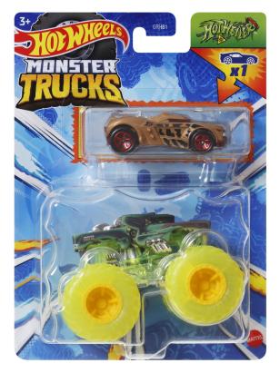 HOT WHEELS MONSTER TRUCK SI MASINUTA METALICA HOTWEILER SuperHeroes ToysZone