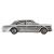 HOT WHEELS PREMIUM REAL RIDERS MASINUTA METALICA MERCEDES BENZ 300 SEL 6.8 AMG SCARA 1:43 SuperHeroes ToysZone